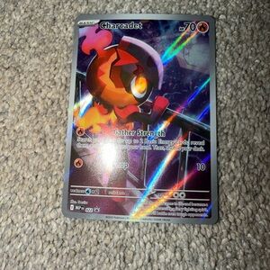 Charcadet Holographic Pokémon Trading Card